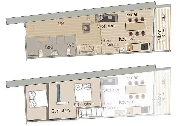Adlerhaus, Loft Woerner -410- Lejlighed *